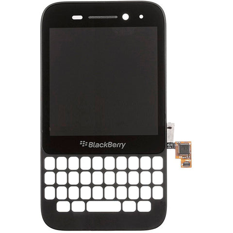 Blackberry Q5 LCD Display + Touchscreen + Frame - LCD-49754-001/111) Black