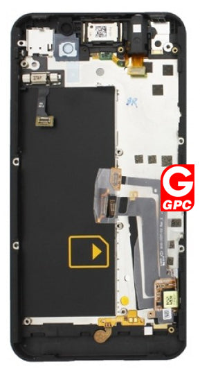 Blackberry Z10 LCD Display + Touchscreen + Frame Version: 4G Black