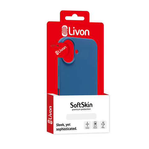 Livon iPhone 12/iPhone 12 Pro SoftSkin - Black