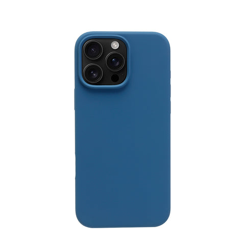 Livon iPhone 15 Pro SoftSkin - Denim Blue