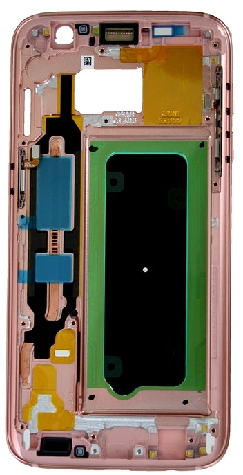 Samsung G930F Galaxy S7 Midframe with Power and Volume Flex Pink