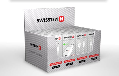Swissten Counter Display Unit Cable Box 1 - SET1BOX