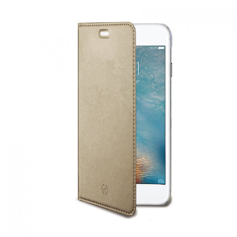 Celly Apple iPhone 7 Plus Case Air Pu  Gold