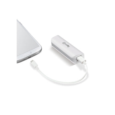 Celly Charger Power Bank Universal 2600mAh White