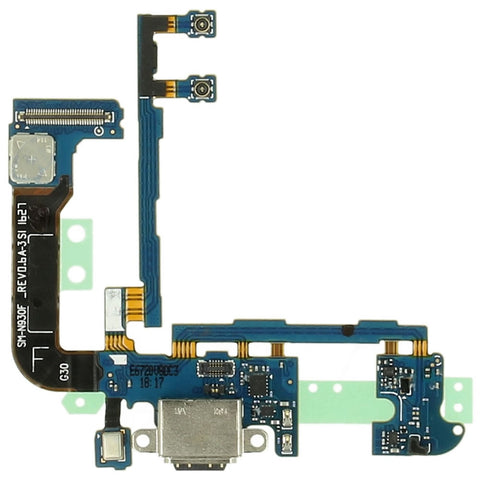Samsung N930 Galaxy Note 7 Charge Connector Flex Cable With Microphone GH97-19303A