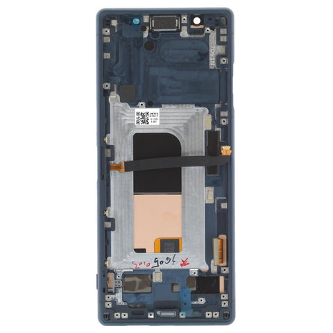 Sony Xperia 5 (J8210,J8270,J9210) LCD Display + Touchscreen + Frame 1319-9384 Blue