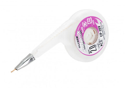 Goot Desoldering Wick With Stainless Steel Mouth - CP-20Y - 2m Long & 2mm Wide