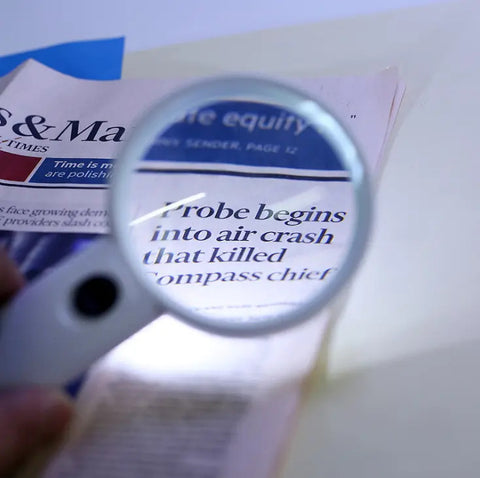 Hand hold Magnifier - MG6B-5 - 75MM - 3x Zoom