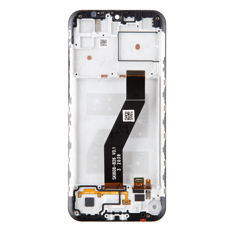 Motorola Moto E6i (XT2053-6) LCD Display + Touchscreen + Frame - 5D68C18134 - Black