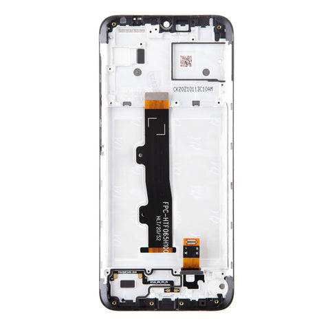 Motorola Moto E7/E7i Power (XT2097-6) LCD Display + Touchscreen + Frame - 5D68C18235 - Black