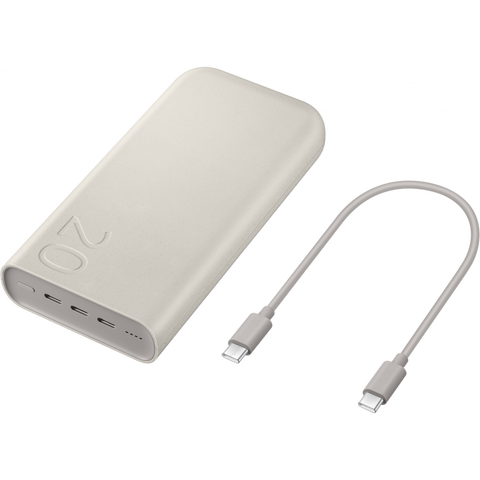 Samsung Dual USB-C Port & Wireless 25W Super Fast Charging Powerbank - EB-U2510XUEGEU - 10.000 mAh