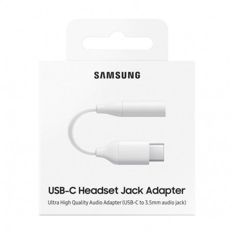 Samsung USB-C To 3.5mm Jack Adapter - EE-UC10JUWEGWW - White