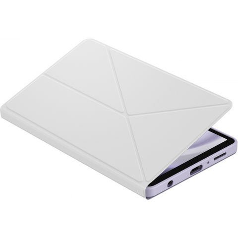 Samsung SM-X110 Galaxy Tab A9 (WiFi)/SM-X115 Galaxy Tab A9 (4G/LTE) Book Cover - EF-BX110TWEGWW - White