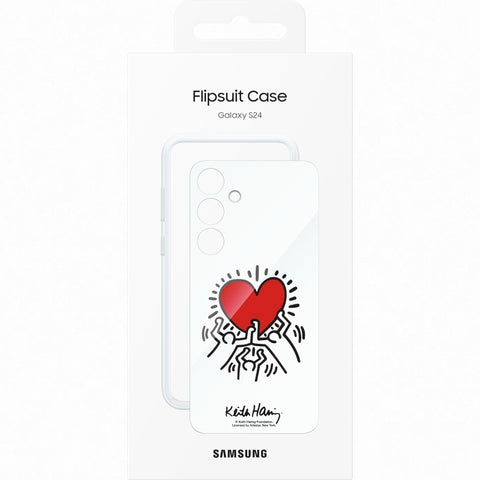 Samsung SM-S921B Galaxy S24 Flipsuit Case - EF-MS921CWEGWW - White