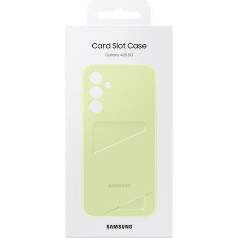 Samsung SM-A256B Galaxy A25 Card Slot Case - EF-OA256TMEGWW - Lime
