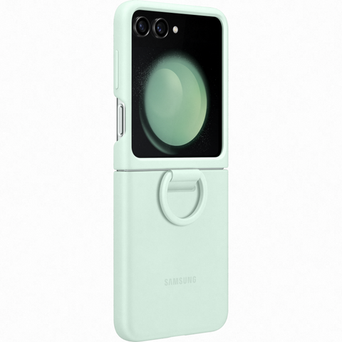 Samsung SM-F731B Galaxy Z Flip 5 Silicone Ring Case - EF-PF731TMEGWW - Green