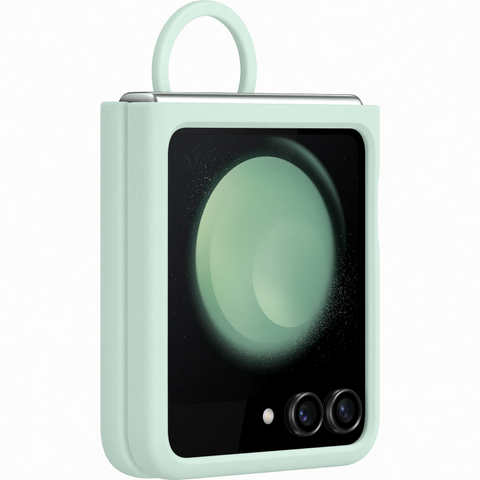 Samsung SM-F731B Galaxy Z Flip 5 Silicone Ring Case - EF-PF731TMEGWW - Green