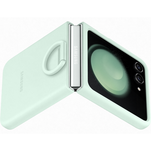 Samsung SM-F731B Galaxy Z Flip 5 Silicone Ring Case - EF-PF731TMEGWW - Green