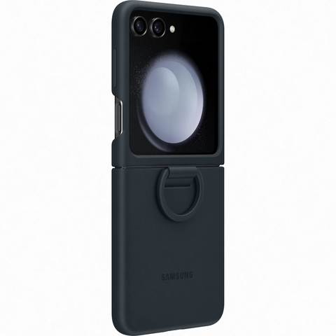 Samsung Galaxy Z Flip 5 Silicone Ring Case- EF-PF731TNEGWW - Indigo
