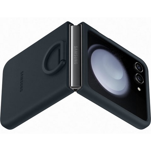 Samsung Galaxy Z Flip 5 Silicone Ring Case- EF-PF731TNEGWW - Indigo