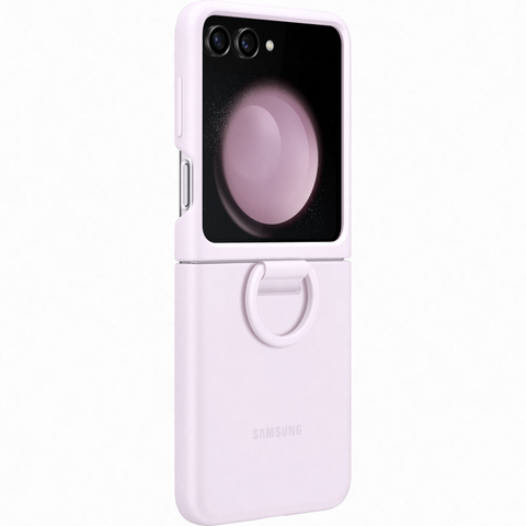 Samsung SM-F731B Galaxy Z Flip 5 Silicone Ring Case - EF-PF731TVEGWW - Lavender
