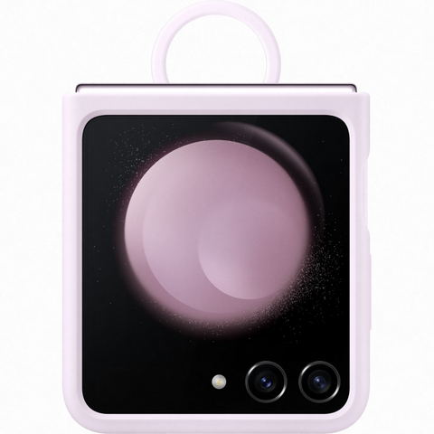 Samsung SM-F731B Galaxy Z Flip 5 Silicone Ring Case - EF-PF731TVEGWW - Lavender