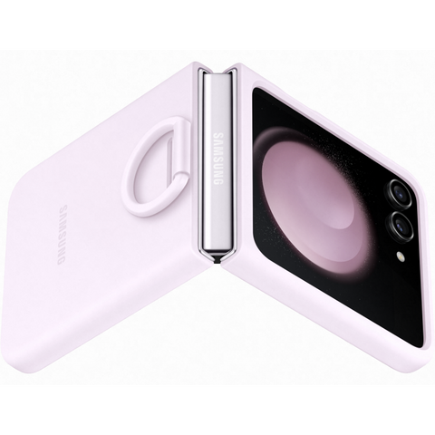 Samsung SM-F731B Galaxy Z Flip 5 Silicone Ring Case - EF-PF731TVEGWW - Lavender