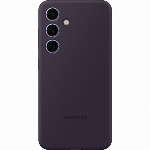 Samsung SM-S921B Galaxy S24 Silicone Cover - EF-PS921TEEGWW - Dark Violet