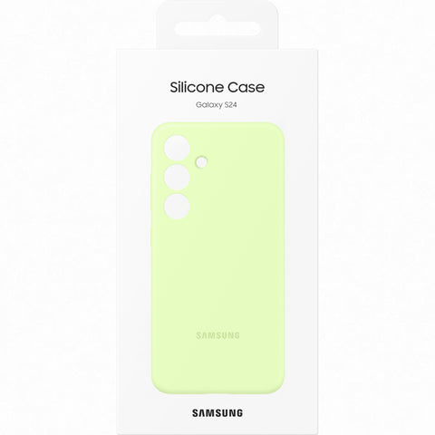 Samsung SM-S921B Galaxy S24 Silicone Cover - EF-PS921TGEGWW - Lime