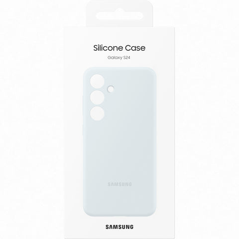 Samsung SM-S921B Galaxy S24 Silicone Cover - EF-PS921TWEGWW - White
