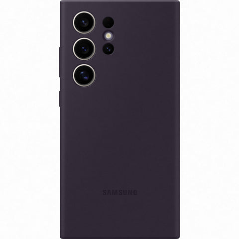 Samsung SM-S928B Galaxy S24 Ultra Silicone Cover - EF-PS928TEEGWW - Dark Violet