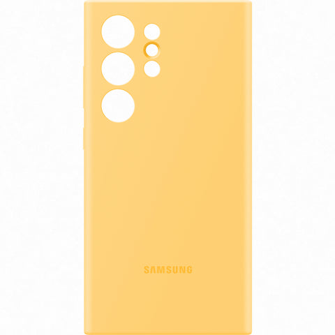 Samsung SM-S928B Galaxy S24 Ultra Silicone Cover - EF-PS928TYEGWW - Yellow
