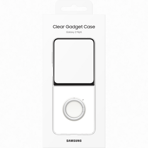 Samsung Galaxy Z Flip 5 Clear Gadget Case - EF-XF731CTEGWW - Transparant
