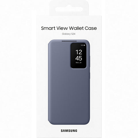 Samsung SM-S921B Galaxy S24 Smart View Wallet Case - EF-ZS921CVEGWW - Violet