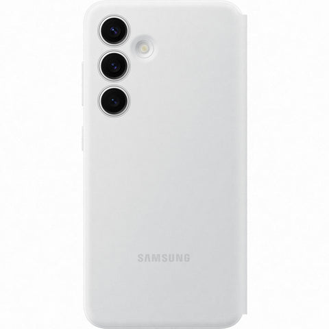 Samsung SM-S921B Galaxy S24 Smart View Wallet Case - EF-ZS921CWEGWW - White