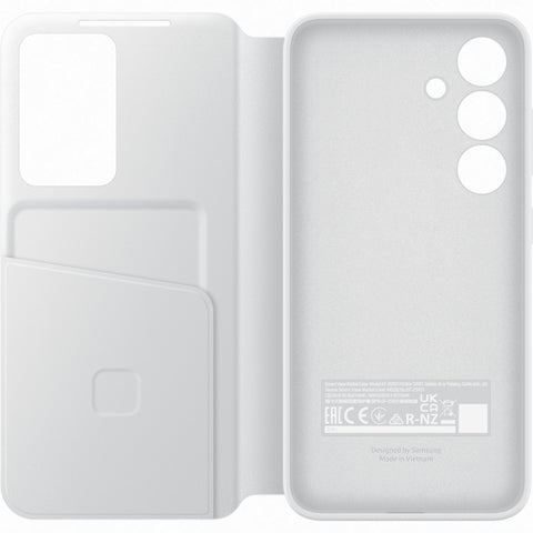 Samsung SM-S921B Galaxy S24 Smart View Wallet Case - EF-ZS921CWEGWW - White