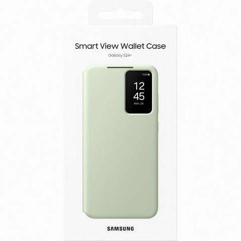 Samsung SM-S926B Galaxy S24 Plus Smart View Wallet Case - EF-ZS926CGEGWW - Light Green