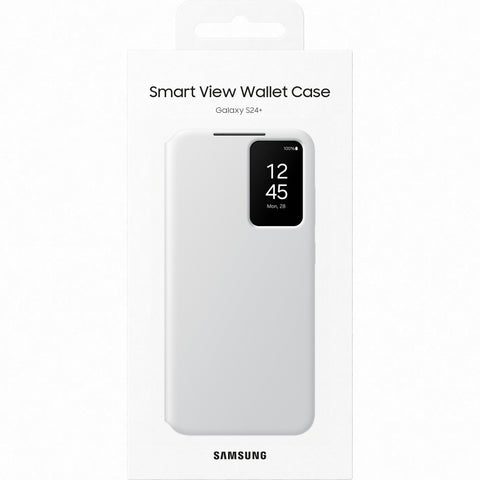 Samsung SM-S926B Galaxy S24 Plus Smart View Wallet Case - EF-ZS926CWEGWW - White