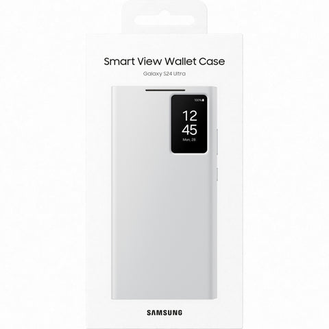 Samsung SM-S928B Galaxy S24 Ultra Smart View Wallet Case - EF-ZS928CWEGWW - White