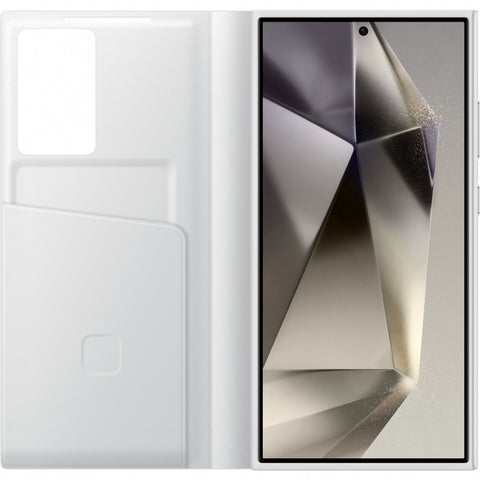 Samsung SM-S928B Galaxy S24 Ultra Smart View Wallet Case - EF-ZS928CWEGWW - White