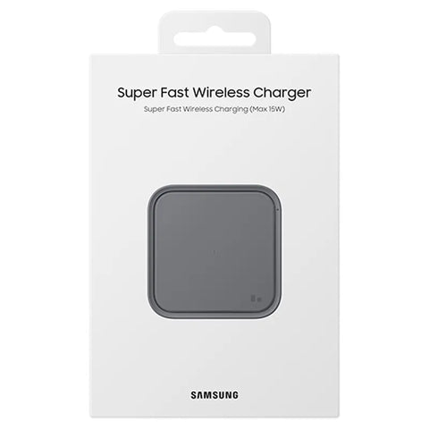 Samsung Super Fast Wireless Charger (15W) - EP-P2400BBEGEU - Black
