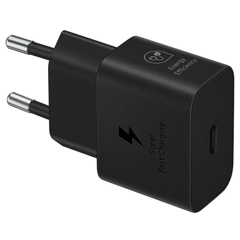 Samsung 25W USB-C Power Adapter With USB-C Cable - EP-T2510XBEGEU - Black