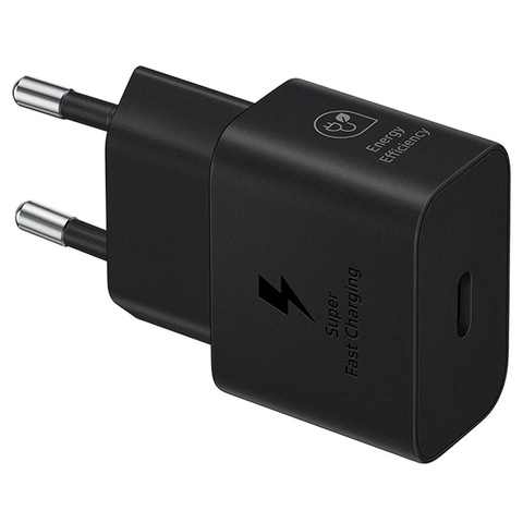 Samsung 25W USB-C Power Adapter With Type-C USB Cable  - EP-T2510XBEGEU - Black