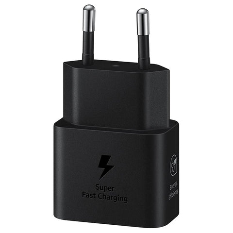 Samsung 25W USB-C Power Adapter With USB-C Cable - EP-T2510XBEGEU - Black