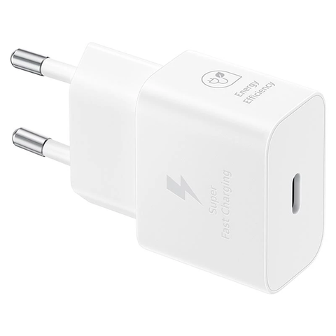 Samsung 25W USB-C Power Adapter With Type-C USB Cable - EP-T2510XWEGEU - White