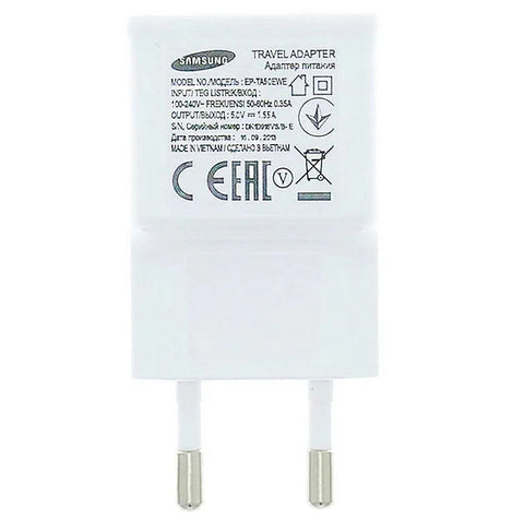 Samsung USB Travel Charger 1.55A - GH44-02762A/EP-TA50EWE - Bulk Original - White