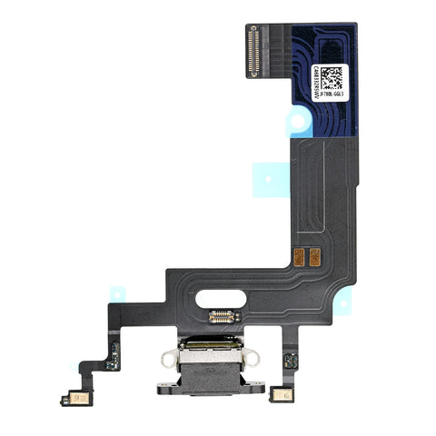 Apple iPhone XR Charge Connector Flexkabel Zwart