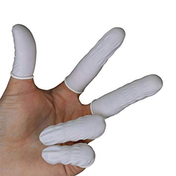 Anti-Static Rubber Finger Cots (5pcs)