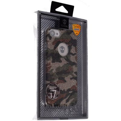 Fshang iPhone 7/iPhone 8/iPhone SE (2020) TPU Case - Camouflage - Army