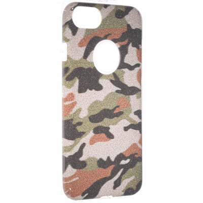 Fshang iPhone 7/iPhone 8/iPhone SE (2020) TPU Case - Camouflage - Army